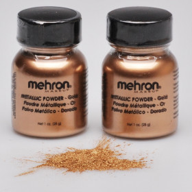 Mehron Metallic Powder Gold 28 gr